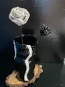 Fleur en céramique 
